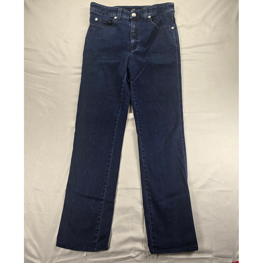 Armani Collezioni Mens Dark Wash Straight Leg Stretch Jeans 29 UJPN 2141 02203